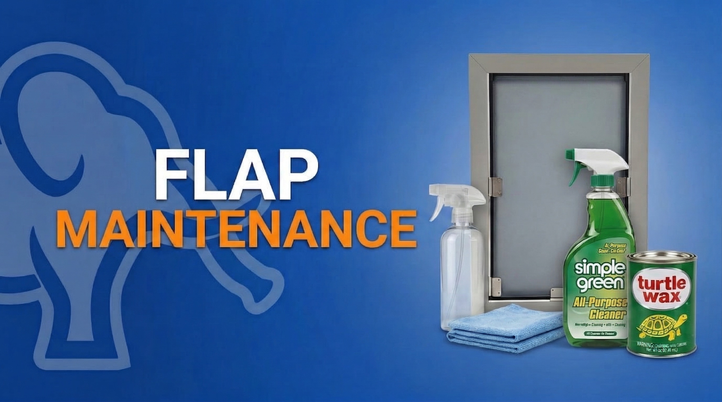 premium pet door flap maintenance